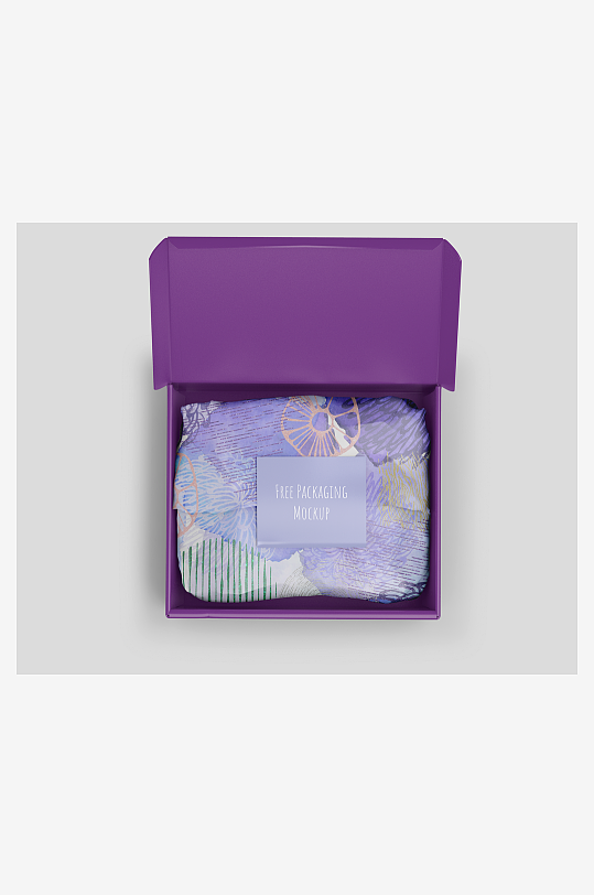 包装盒场景样机模板-众图网