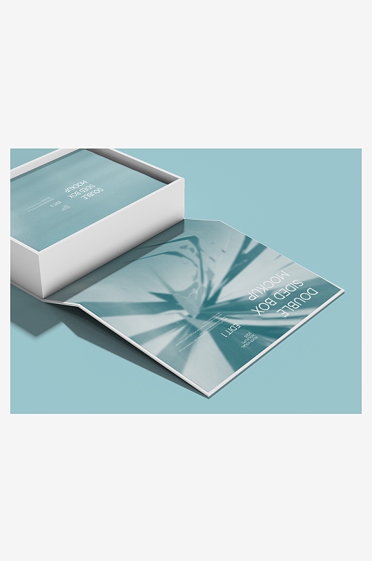 包装盒场景样机模板素材-众图网