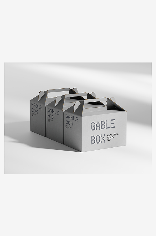 包装盒场景样机模板素材-众图网