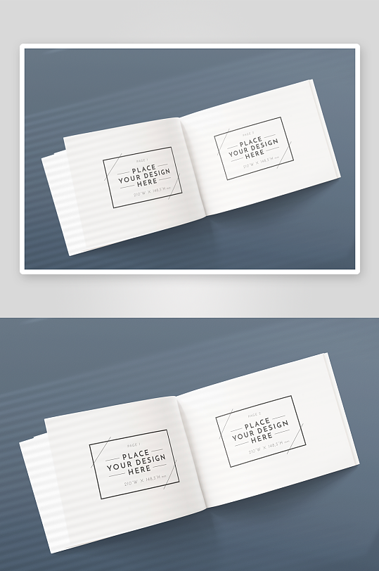 画册宣传册样机模板-众图网