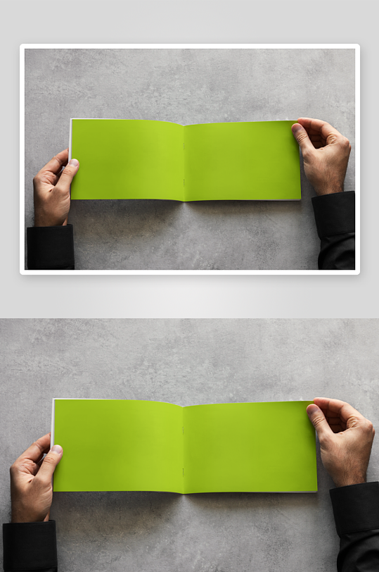 画册宣传册样机模板-众图网