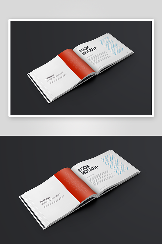 画册宣传册样机模板-众图网