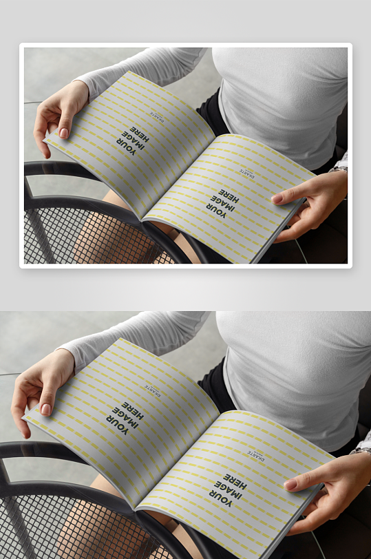 画册宣传册使用样机模板-众图网