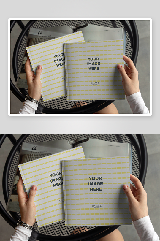 画册宣传册使用样机模板-众图网