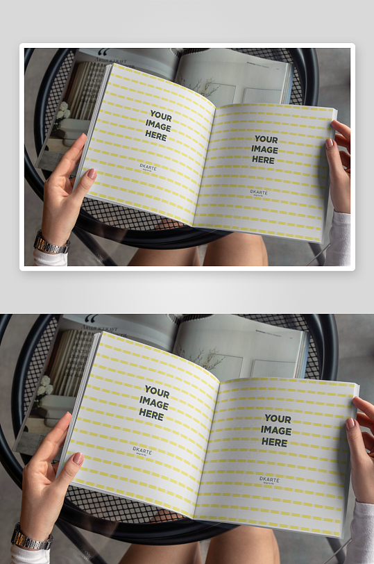 画册宣传册使用样机模板-众图网