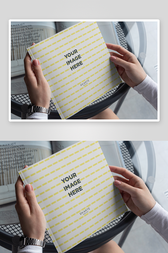 画册宣传册使用样机模板-众图网