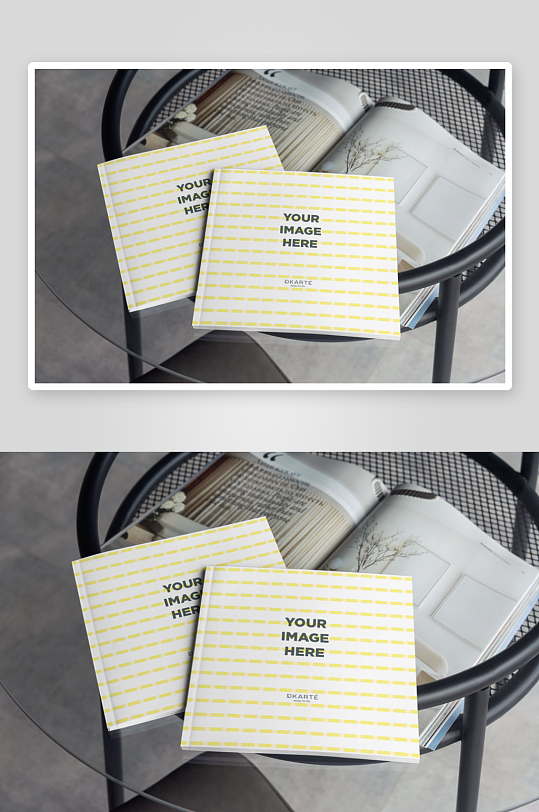 画册宣传册样机模板-众图网