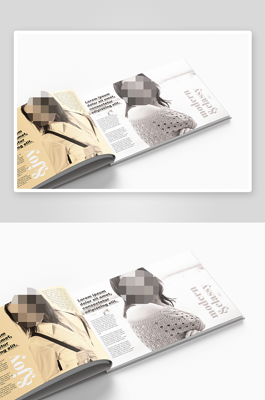 画册宣传册样机模板-众图网