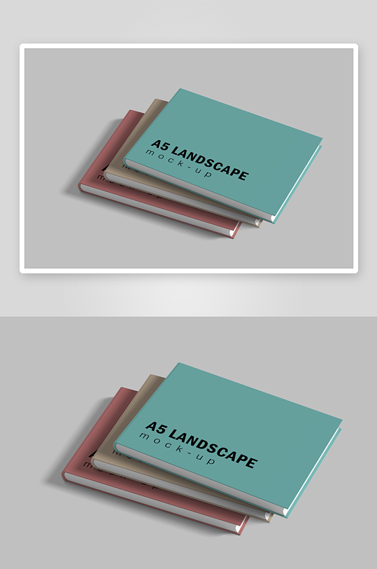 画册宣传册样机模板-众图网