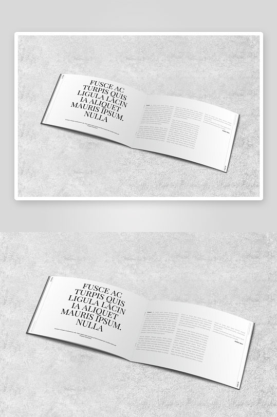 画册宣传册样机模板-众图网