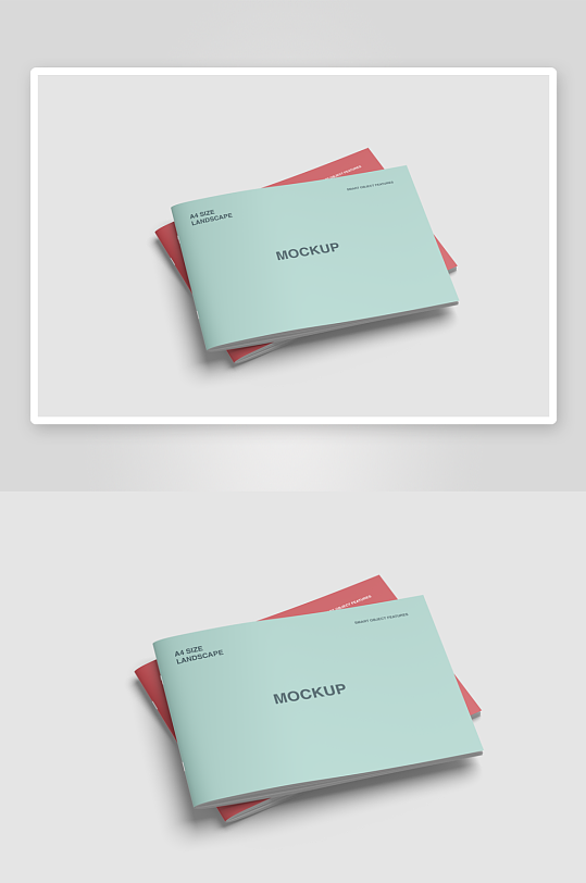 画册宣传册样机模板-众图网