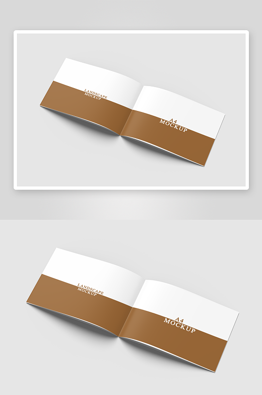 画册宣传册样机模板-众图网