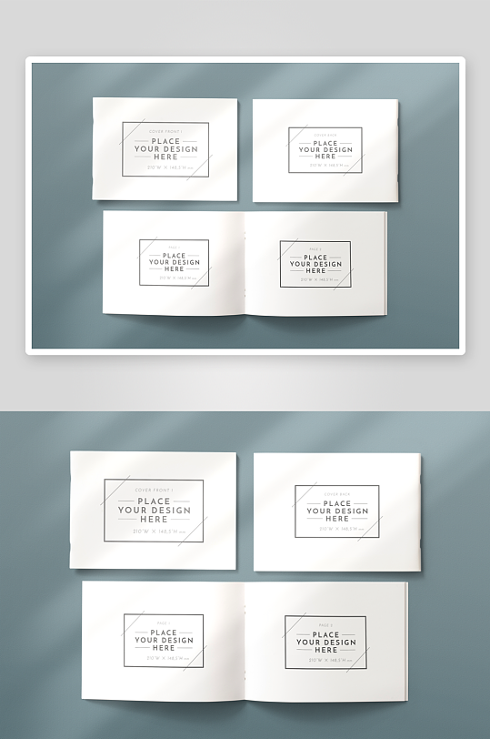 画册宣传册样机模板-众图网