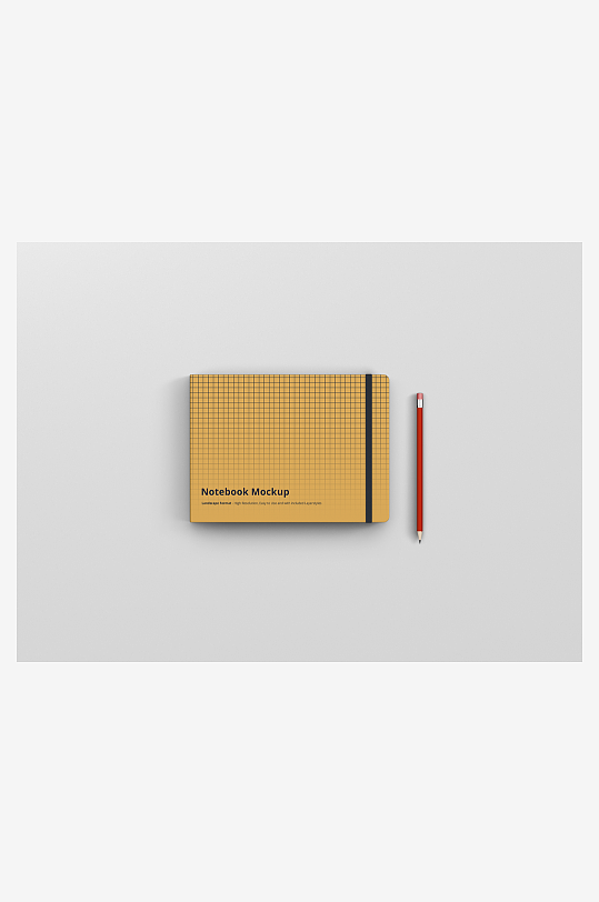 画册宣传册样机vi模板-众图网