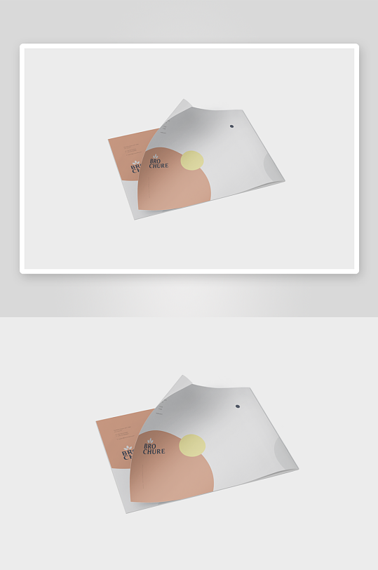 画册宣传册样机vi模板-众图网