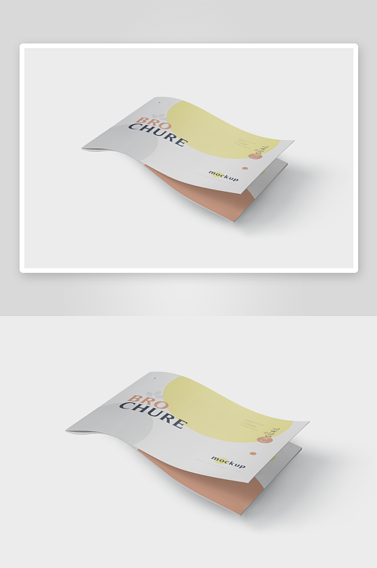 画册宣传册样机vi模板-众图网