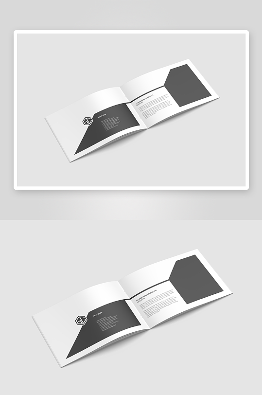 画册宣传册样机模板-众图网
