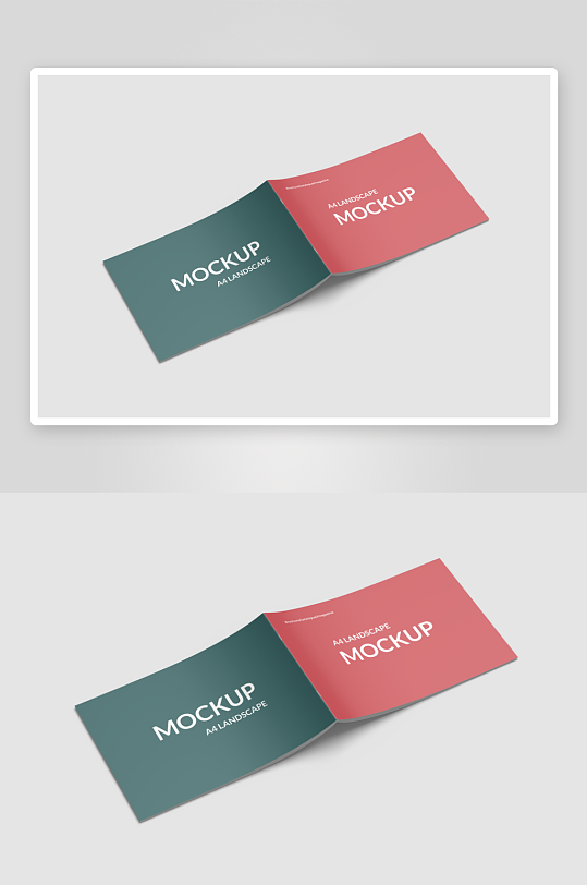 画册宣传册样机模板-众图网