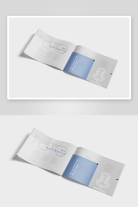 画册宣传册样机模板-众图网