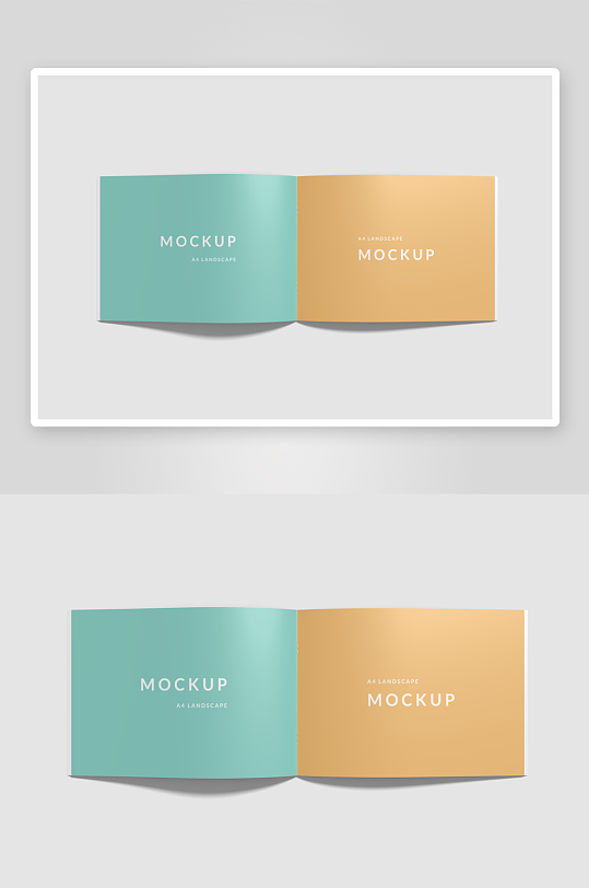 画册宣传册样机模板-众图网