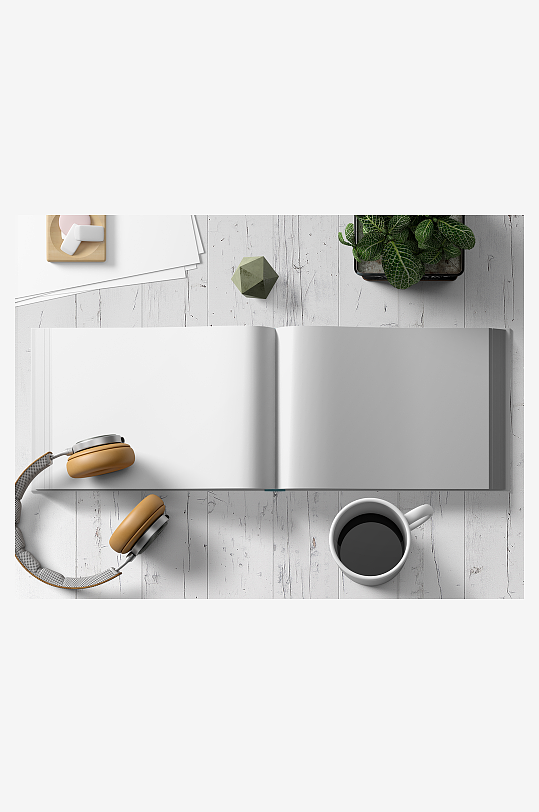 画册宣传册样机模板-众图网