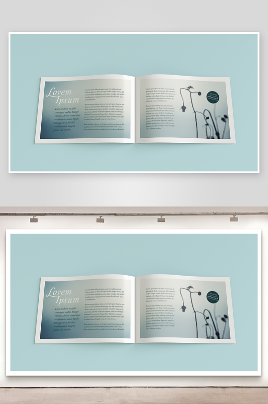 画册宣传册样机模板-众图网