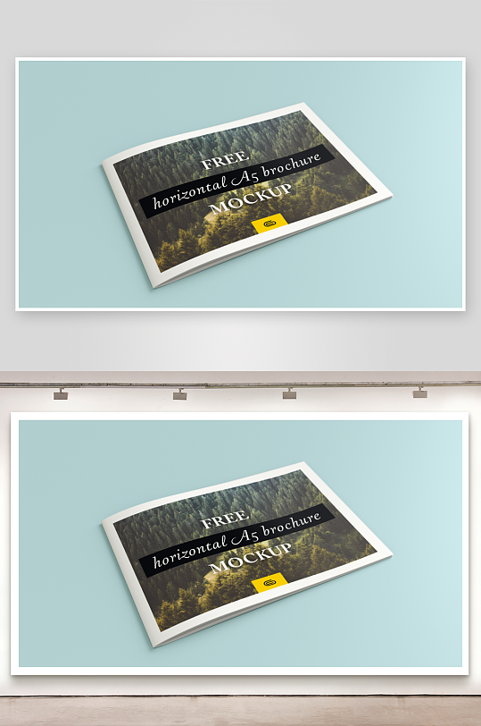 画册宣传册样机模板-众图网