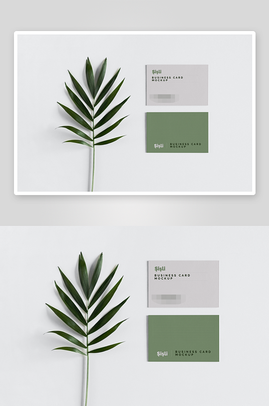 名片卡片场景展示vi样机模板-众图网