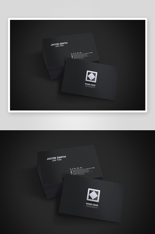 名片卡片场景展示vi样机模板素材-众图网