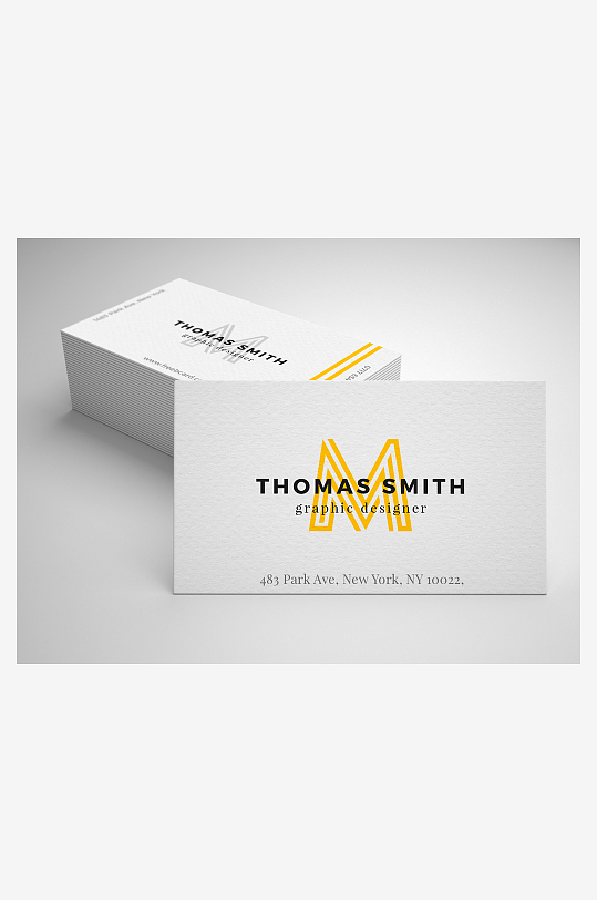 名片卡片场景展示vi样机模板素材-众图网