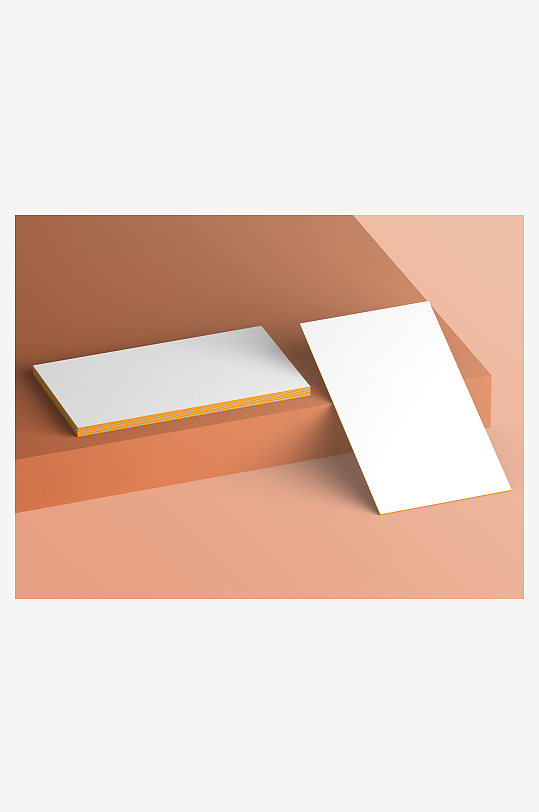 名片卡片场景展示vi样机模板素材-众图网