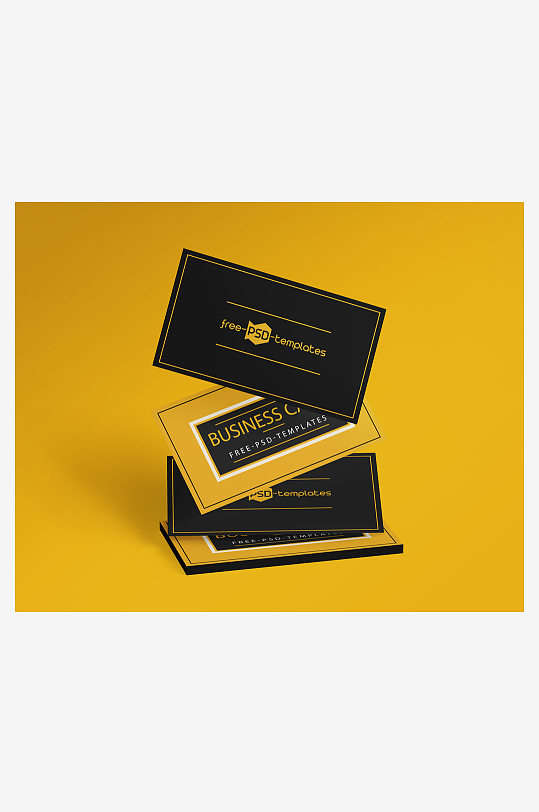 名片卡片场景展示vi样机模板素材-众图网