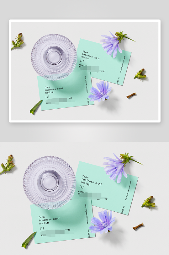 名片卡片场景展示vi样机模板-众图网