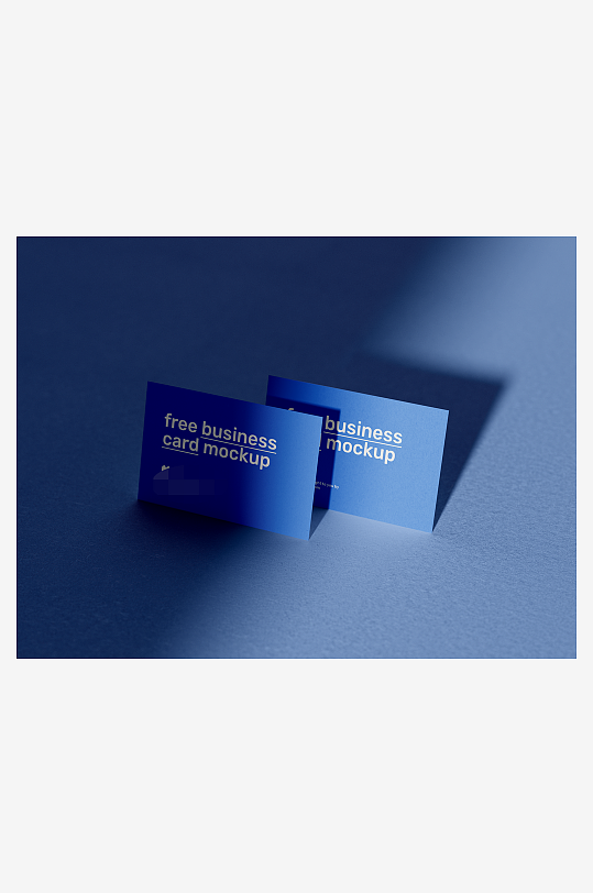 名片卡片场景展示vi样机模板-众图网