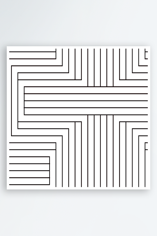 矢量简约几何图案背景素材-众图网