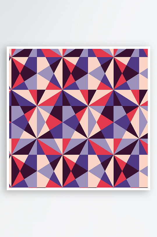 矢量几何纹理图案背景-众图网