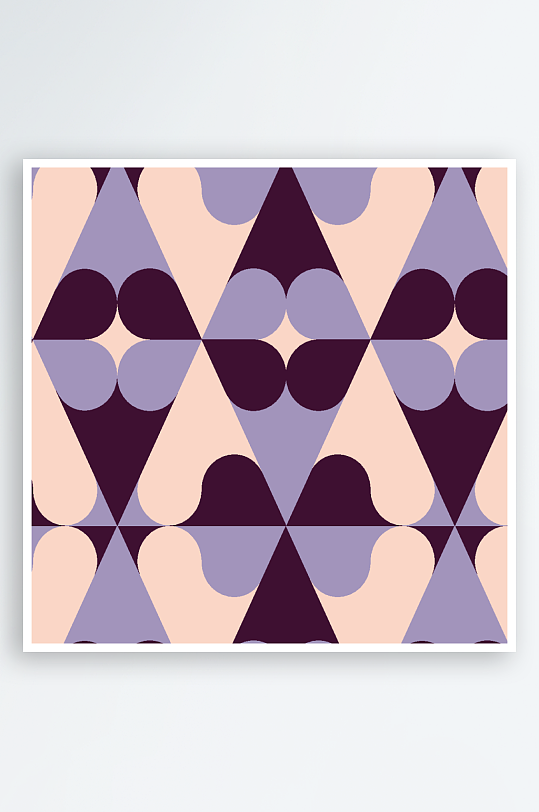 矢量几何纹理图案背景-众图网