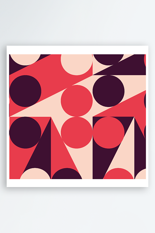 简约几何纹理图案背景素材-众图网