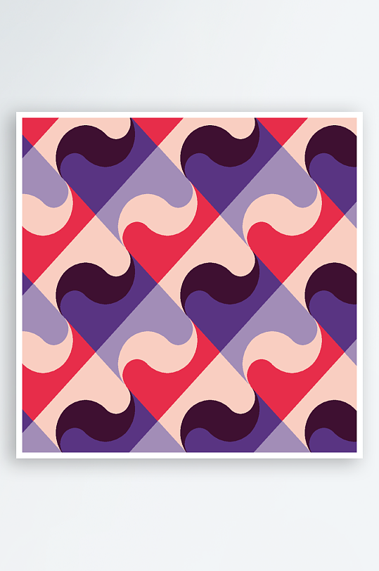 简约几何纹理图案矢量背景素材-众图网