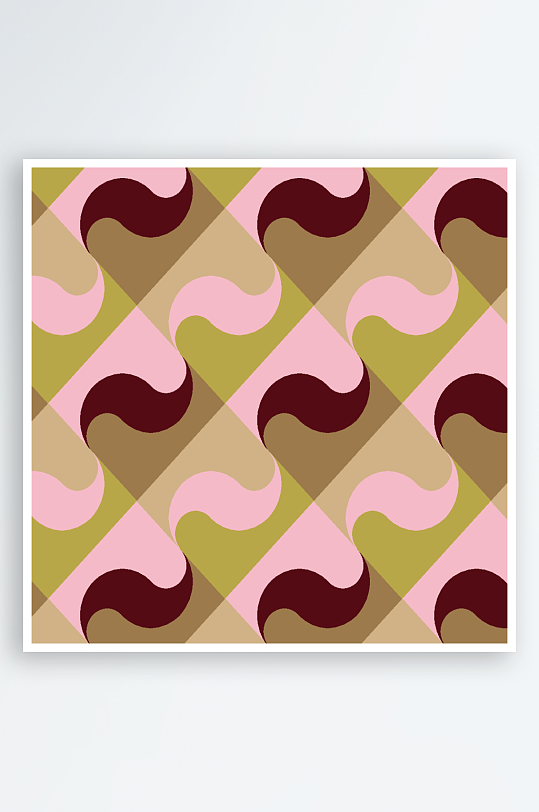 简约几何纹理图案矢量背景-众图网