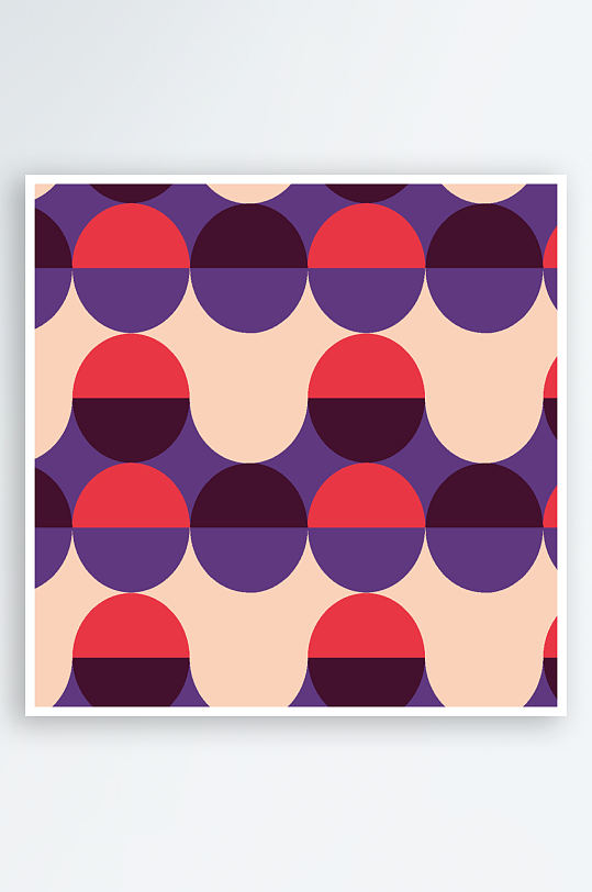 简约几何纹理图案矢量背景-众图网