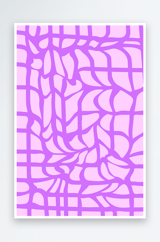 复古潮流图案矢量背景-众图网