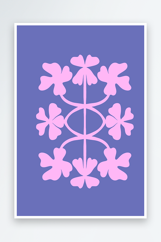 复古潮流图案背景素材-众图网