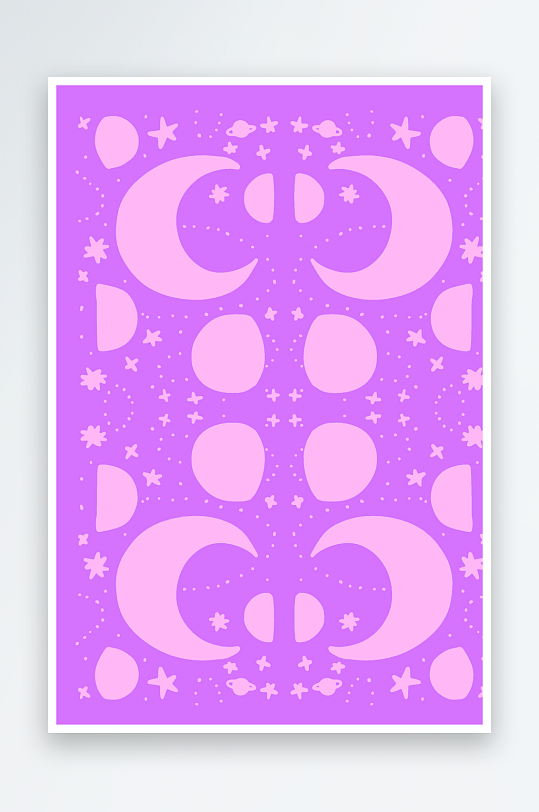 复古矢量潮流图案背景素材-众图网