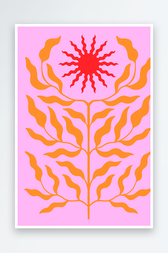 复古矢量潮流图案背景素材-众图网