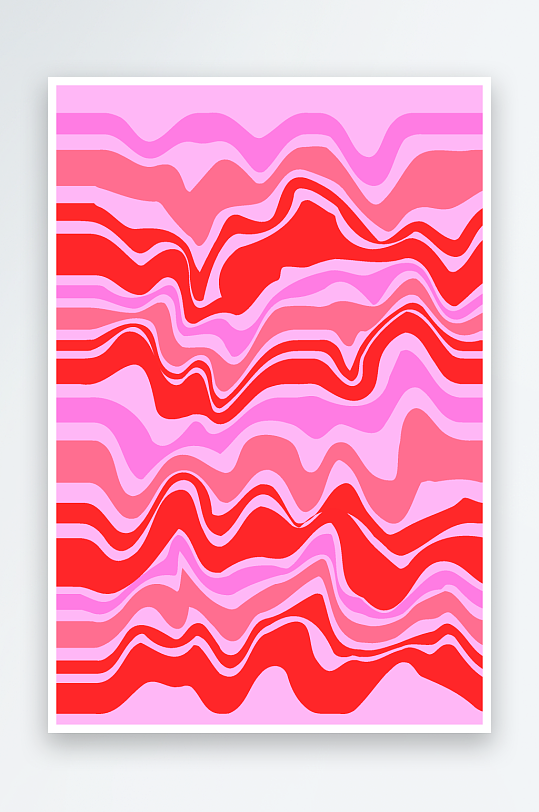 复古矢量潮流图案背景模版-众图网