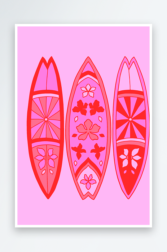 复古简约矢量潮流图案背景模版-众图网