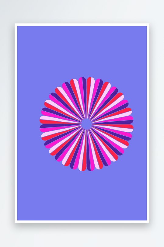 复古简约矢量潮流图案背景-众图网