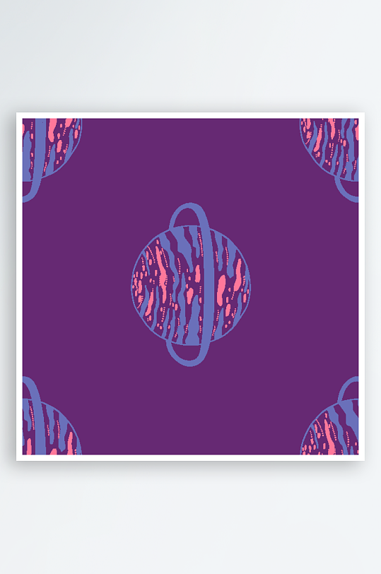 矢量潮流图案背景复古素材-众图网