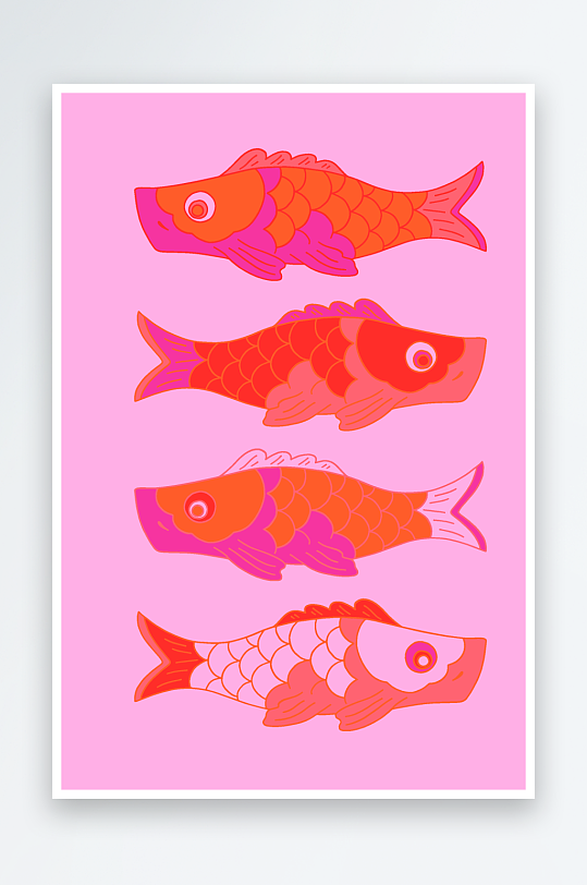 矢量潮流图案背景复古素材-众图网